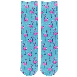Ovation Zocks Flamingos And Pearls Youth Boot Socks