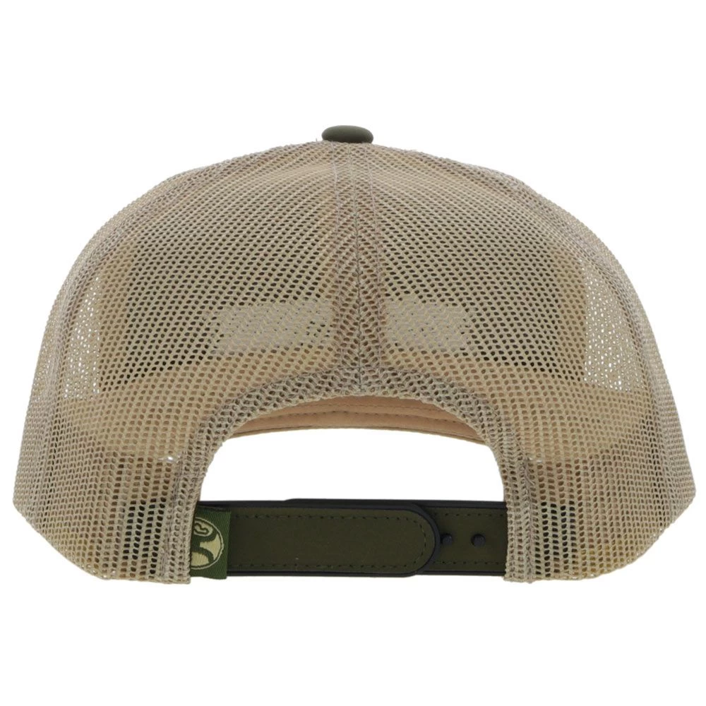 Hooey Lock-Up Trucker Baseball Cap - Olive 5 Hooey Lock-Up Trucker Baseball Cap - Olive - Image 3
