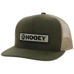 Hooey Lock-Up Trucker Baseball Cap - Olive