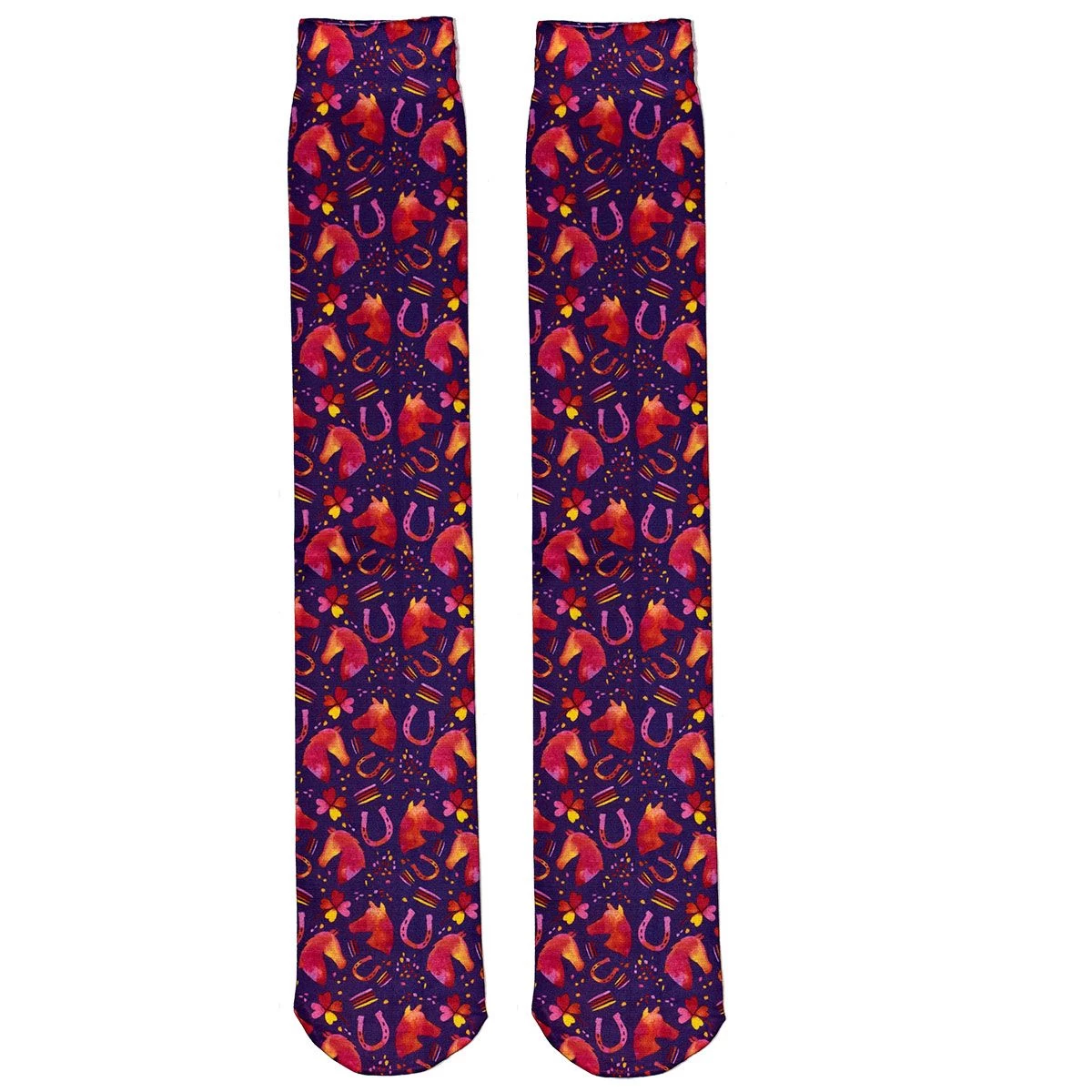 Ovation Zocks Ruas Horses Youth Socks 3 Ovation Zocks Ruas Horses Youth Socks