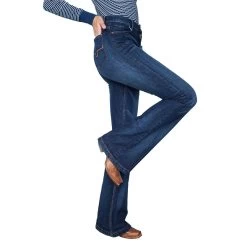 Kimes Ranch Kimes Jennifer Ladies Jeans - Wide Flare -Horse Care 22jenn wf c1131 alt2 pttpar5vbpdj4nn3