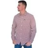 Kimes Ranch Kimes Welton Mini Check Mens Western Shirt -Horse Care 245122kr c1110