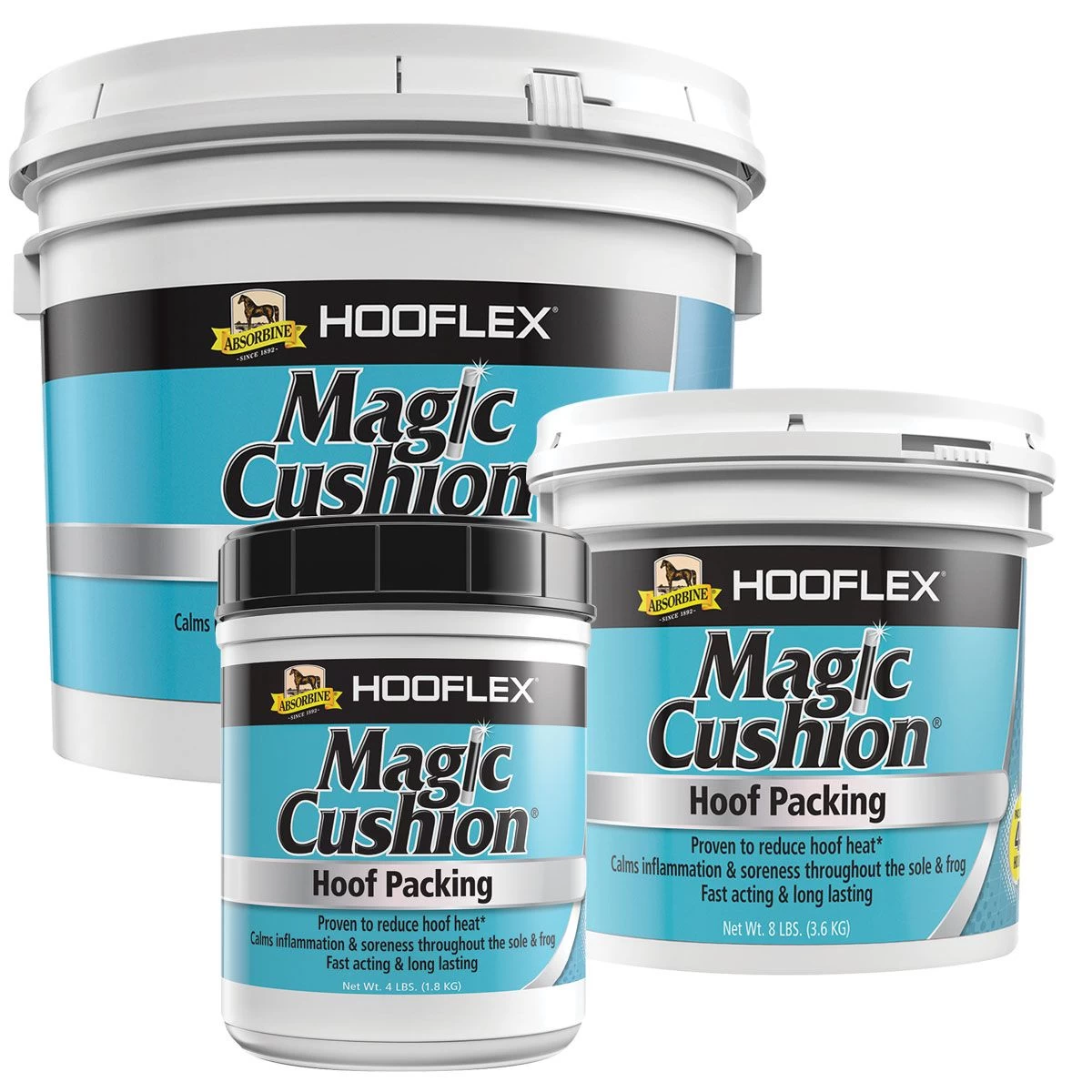 Absorbine Magic Cushion Hoof Packing 3 Absorbine Magic Cushion Hoof Packing