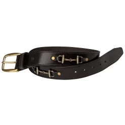 Snaffle Bit Unisex Leather Belt