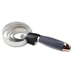 Waldhausen Metal Curry Comb And Shedding Blade With Gel Handle