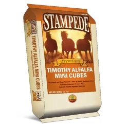 Stampede Timothy Alfalfa Mini Hay Cubes 50lbs