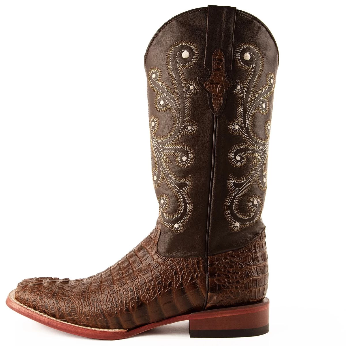 Ferrini Stampede Mens Western Boot - Brown 4 Ferrini Stampede Mens Western Boot - Brown - Image 2