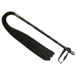 Fly Whisk Horse Hair With Rattan Handle