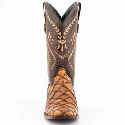 Ferrini Bronco Mens Western Boot - Cigar -Horse Care 43393 61f c1166 alt2 2vqe7cemkkqts1yp