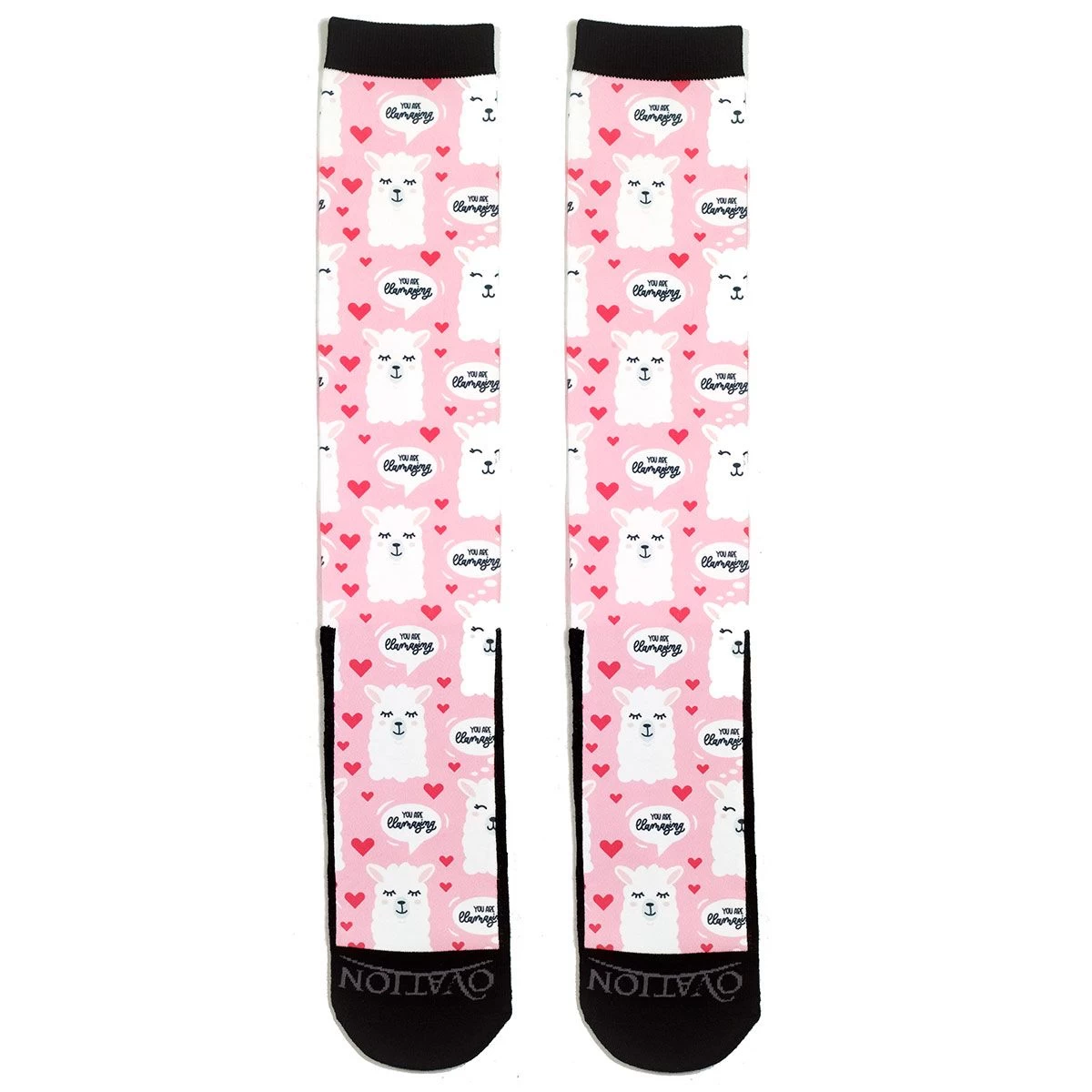 Ovation PerformerZ Ladies Boot Sock - Llamazing 3 Ovation PerformerZ Ladies Boot Sock - Llamazing