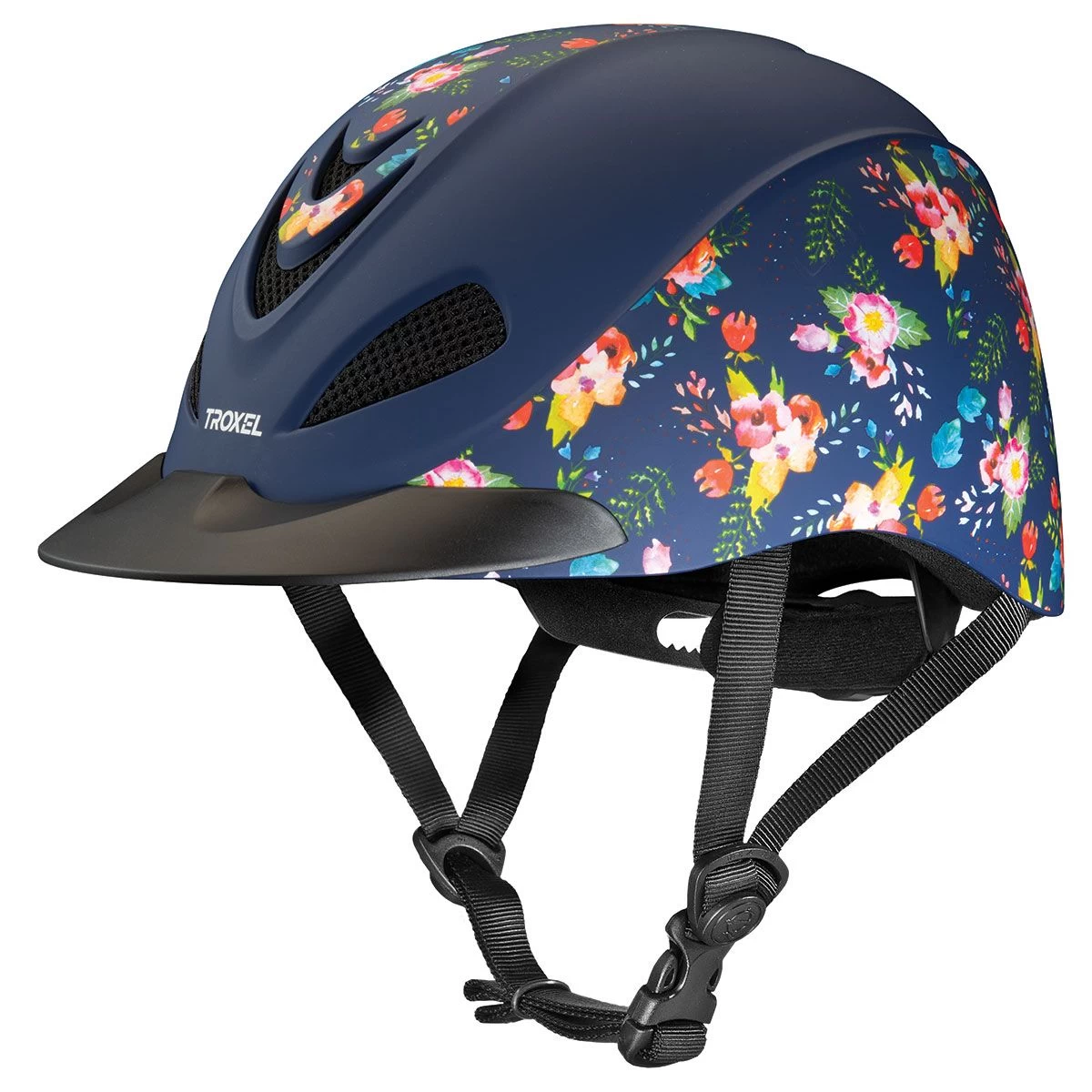 Troxel Dynasty Helmet - Floral Watercolor 3 Troxel Dynasty Helmet - Floral Watercolor