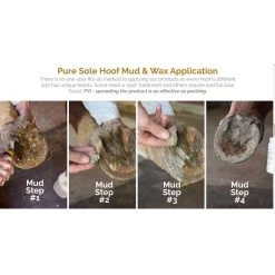 Pure Sole Natural Hoof Mud 16 Oz -Horse Care 93639 4 3jno926rau7c43ec