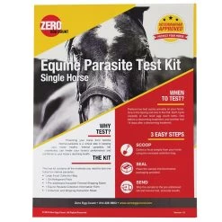 Zero Egg Count Equine Fecal Test Kit