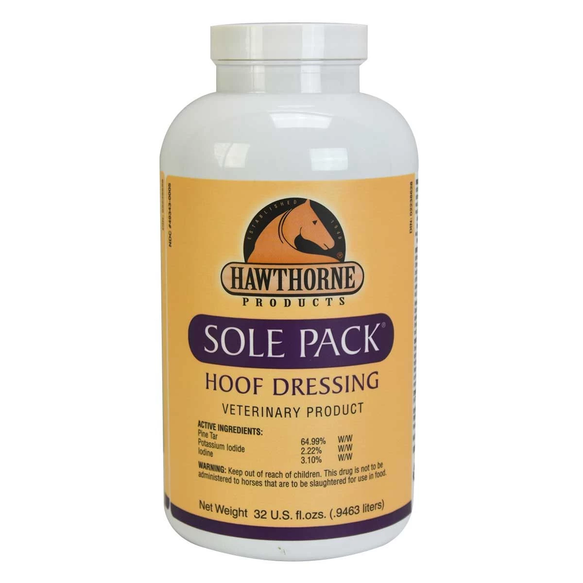 Hawthorne Sole Pack Hoof Dressing 32 Oz 3 Hawthorne Sole Pack Hoof Dressing 32 Oz