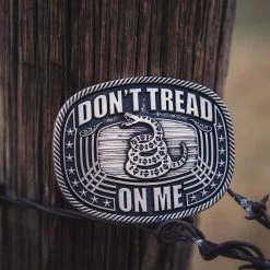 Montana Silversmiths Montana Dont Tread On Me Belt Buckle