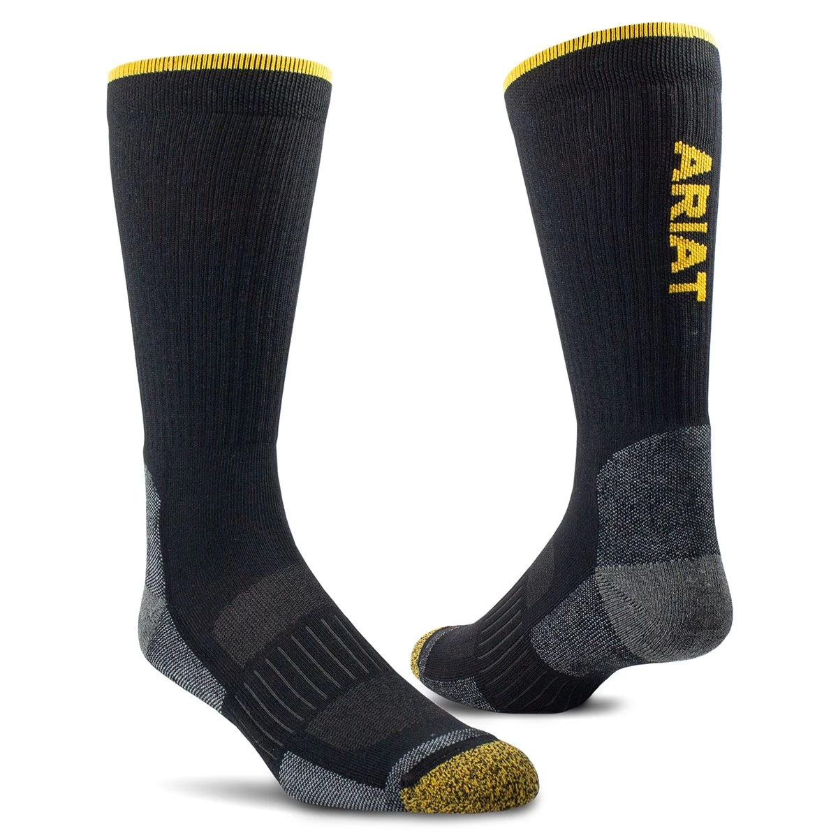 Ariat High Performance Crew Sock - 2 Pairs 3 Ariat High Performance Crew Sock - 2 Pairs