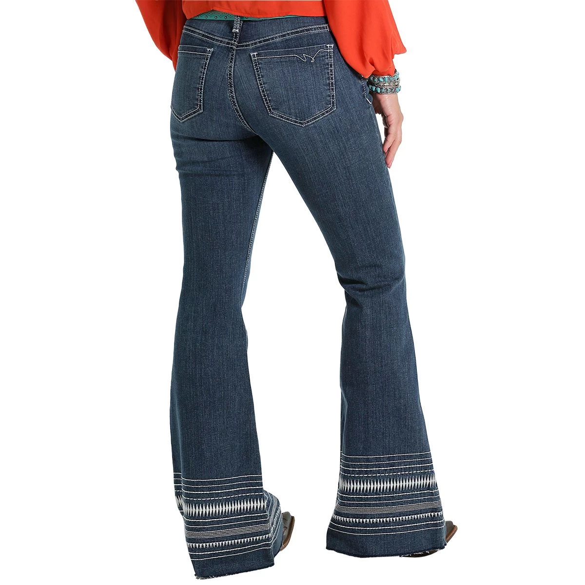 Cruel Girl Hannah Super Flare Ladies Jeans 4 Cruel Girl Hannah Super Flare Ladies Jeans - Image 2