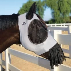 Professionals Choice Comfort Fit Deluxe Fly Mask With Fringe