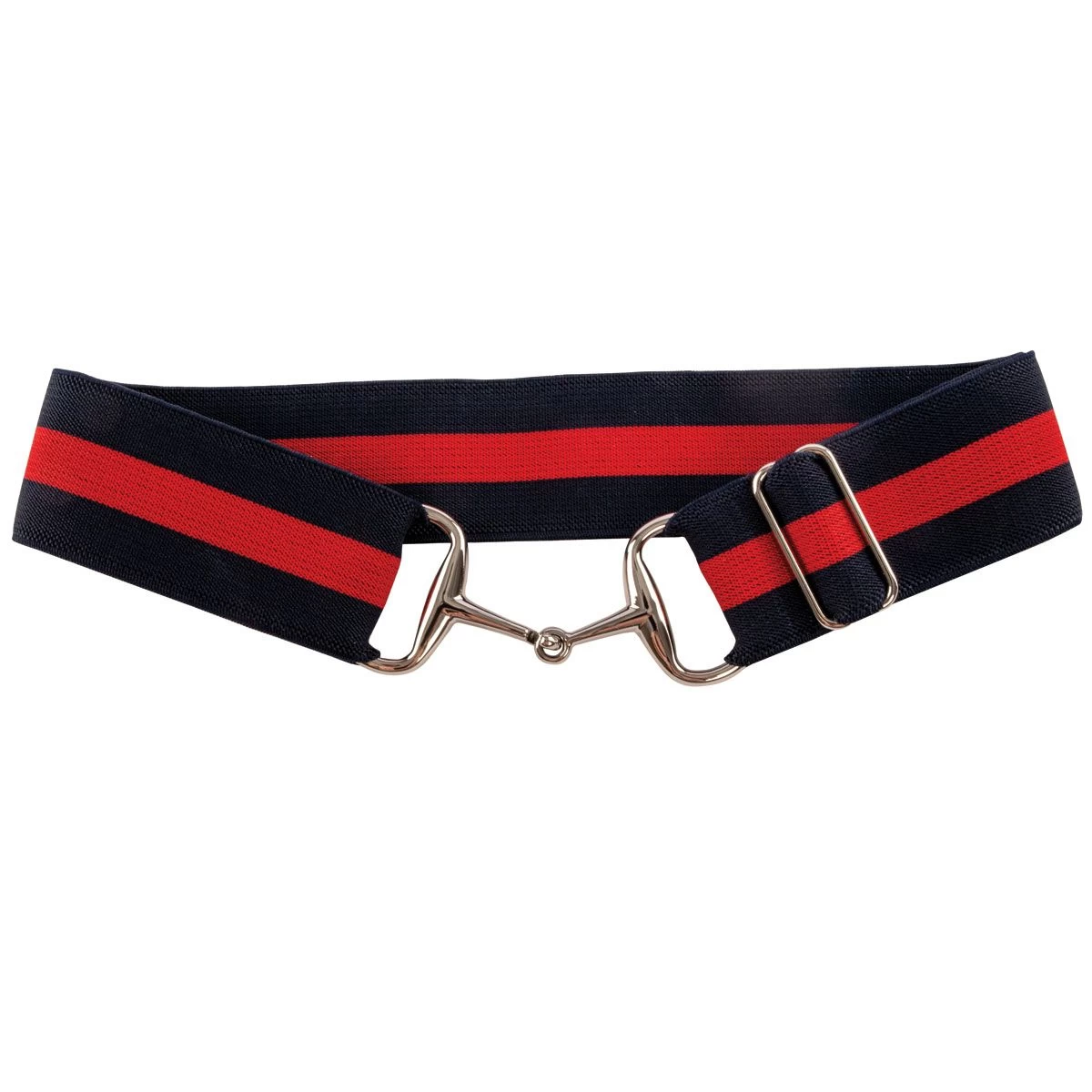 Ellany Combination Silver Snaffle Elastic Ladies Belt 3 Ellany Combination Silver Snaffle Elastic Ladies Belt