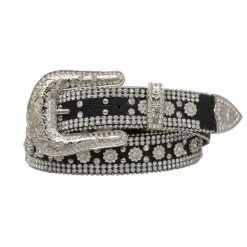 Angel Ranch Gator Flower Concho Ladies Belt