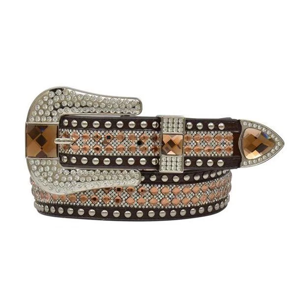 Angel Ranch Gator Topaz Crystal Ladies Belt 6 Angel Ranch Gator Topaz Crystal Ladies Belt - Image 4