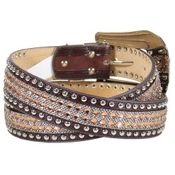 Angel Ranch Gator Topaz Crystal Ladies Belt