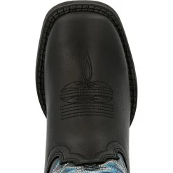 Durango Lil Rebel Pro Big Kids Black Onyx Western Boot -Horse Care dbt01236y c1105 alt4 tu6ncldfhwzfbd1c