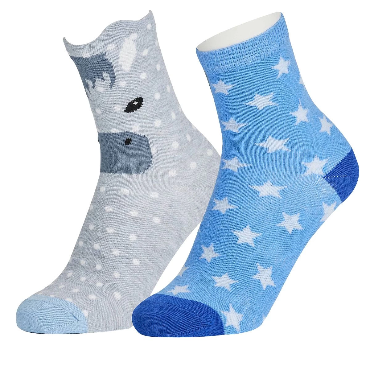 LeMieux Mini Horse Character 2-Pack Girls Socks 3 LeMieux Mini Horse Character 2-Pack Girls Socks