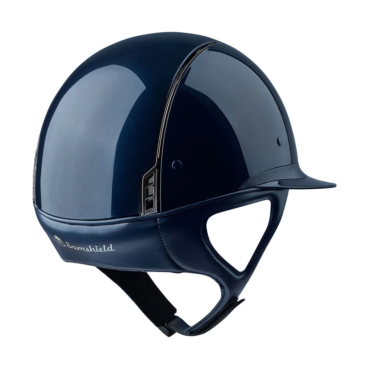 Samshield Miss Shield Glossy Helmet - Blue 4 Samshield Miss Shield Glossy Helmet - Blue - Image 2