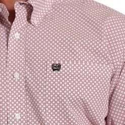 Cinch Pink Check Mens Western Shirt 10 Cinch Pink Check Mens Western Shirt -Horse Care mtw1105593 c1156 alt2 ajzjdzn0jfzruoht