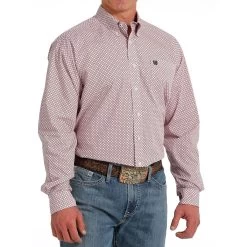 Cinch Pink Check Mens Western Shirt 11 Cinch Pink Check Mens Western Shirt -Horse Care mtw1105593 c1156 alt3 e337ntazlvgmwlt5