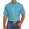 Cinch ArenaFlex Short Sleeve Mens Western Shirt -Horse Care mtw1704123 c1179 6kwnojzymiya4qws