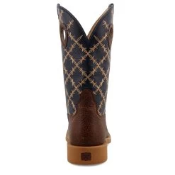 Twisted X Tech X Mens Western Boot - Rustic Brown & Navy -Horse Care mxtr004 c1109 alt2 bcuyauj5peg1hmau