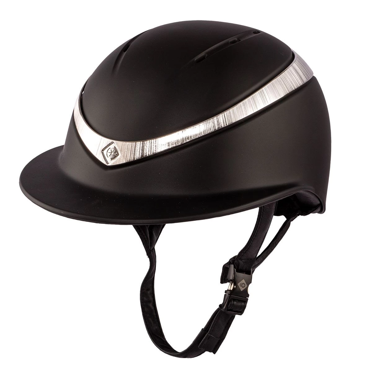 Charles Owen Halo CX Luxe MIPS -Black Matte With Platinum Ring 3 Charles Owen Halo CX Luxe MIPS -Black Matte With Platinum Ring