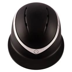 Charles Owen Halo CX Luxe MIPS -Black Matte With Platinum Ring 9 Charles Owen Halo CX Luxe MIPS -Black Matte With Platinum Ring -Horse Care myhal cx2 c1105 alt2 q1tpzzb70ryfda2u
