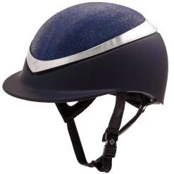 Charles Owen Halo CX MIPS - Navy Astral With Platinum Ring