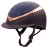 Charles Owen Halo CX MIPS - Navy Astral With Rose Gold Ring -Horse Care myhal cx7 c1146 gswcbxbzgkfww5pw