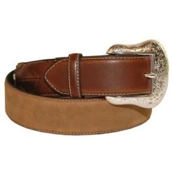 Nocona Top Hand Mens Western Belt With Diamond Conchos