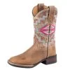 Roper Monterey Aztec Girls Western Boot -Horse Care r09122569 c1109 nfc2li4u4d3mrqx9