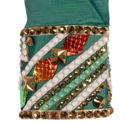 Kendall Teal Tafeta Ladies Western Show Shirt -Horse Care r70163 c1168 alt2 yzgrxp0kuh514tk9