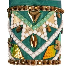 Kendall Teal Tafeta Ladies Western Show Shirt -Horse Care r70163 c1168 alt3 u2is4hisljwjqrjl