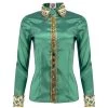 Kendall Teal Tafeta Ladies Western Show Shirt 1 Kendall Teal Tafeta Ladies Western Show Shirt -Horse Care r70163 c1168 cxqfxuaslni1odsr