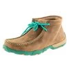 Twisted X Chukka Ladies Driving Moc - Turquoise -Horse Care wdm0020 c1109 xn8s1zpchrzck5wd