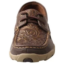 Twisted X Embossed Womens Driving Moccasin -Horse Care wdm0070 c1109 alt2 oecs5aqrjaij9vae