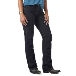 Wrangler Cowgirl Cut Q-Baby Dark Dynasty Ladies Jeans